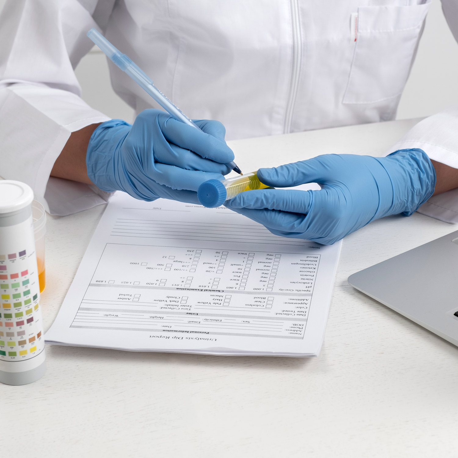 Mintakezelés és riport